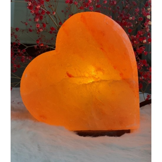 Heart Salt Lamp 