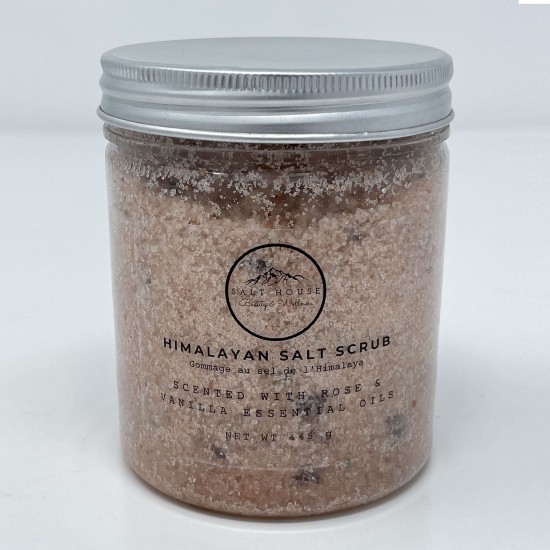 Floral Pink Salt Scrub