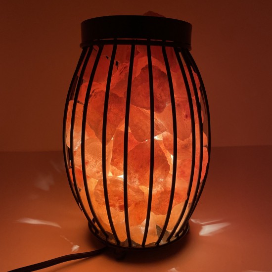 Iron Rod Barrel Lamp