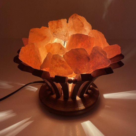 Wooden Bouquet Lamp