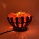 Wooden Bowl Lamp