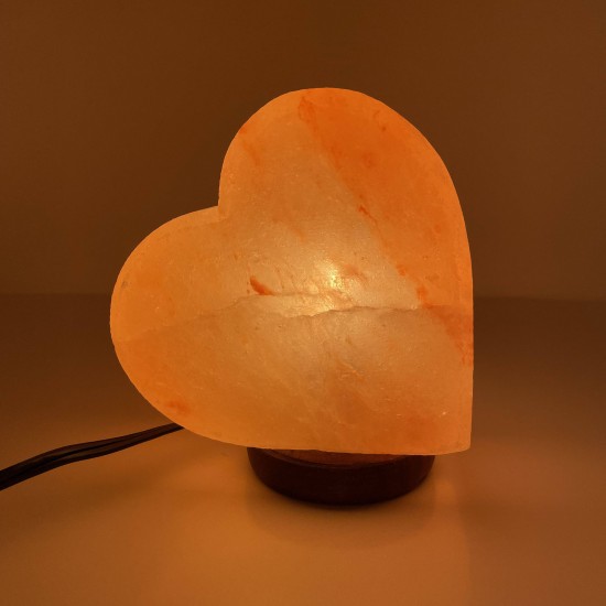 Heart Salt Lamp 