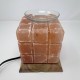 Lined Square Shape Lamp with Glass Plate