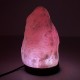 Mini Pink Natural Lamp with USB Port 